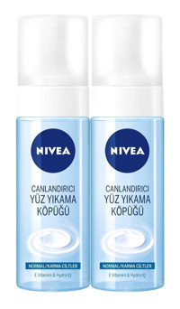 Nivea Alkolsüz Karma Ciltler Su Bazlı Yüz Temizleme Köpüğü 2x150 ml