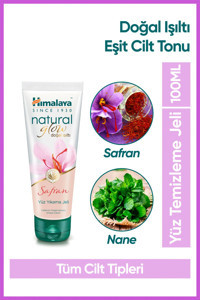 Himalaya Natural Glow Alkolsüz Tüm Ciltler Su Bazlı Yüz Yıkama Jeli 100 ml