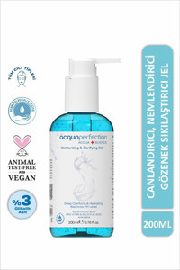 Acqua Perfection Moisturizing & Clarifying Alkolsüz Tüm Ciltler Su Bazlı Yüz Temizleme Jeli 200 ml