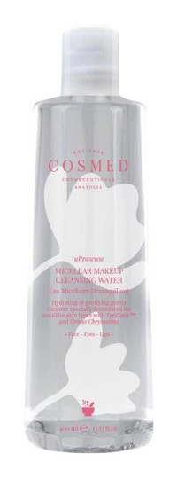 Cosmed Ultrasense Alkolsüz Tüm Ciltler Su Bazlı Makyaj Temizleme Suyu 400 ml
