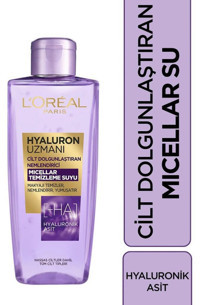 L'oréal Paris Hyaluron Uzmanı Alkolsüz Tüm Ciltler Su Bazlı Yüz Temizleme Suyu 200 ml