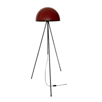 Rsylight Retro Metal Ayaklı Konik Lambader 190 cm Bordo