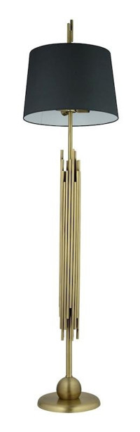 Lampaluce Straordinario Metal Ayaklı Silindir Lambader 180 cm Sarı