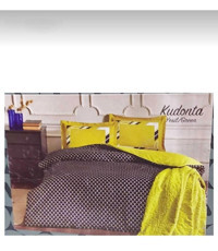 Özdilek Kudonta Pamuk 4 Mevsim 200x220 cm Çarşaflı Baskılı Çift Kişilik Nevresim Takımı Çok Renkli