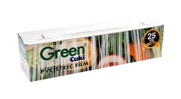 Green Pvc 30 cm x 3000 cm Palet Streç Film 12 Adet