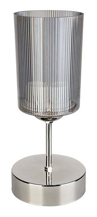 Modelight Metal Füme Metal Ayaklı Abajur