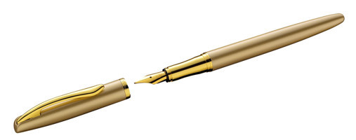 Pelikan Jazz Noble Kartuşlu Metal Doldurulabilir M Altın Dolma Kalem