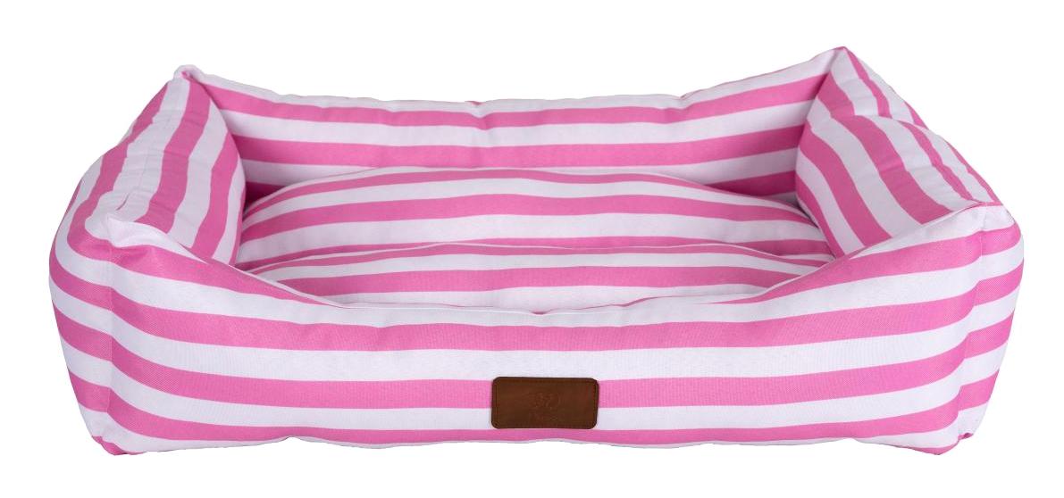 Peggy Yıkanabilen Tek Fonksiyonlu 80x60x23 cm Minder Kedi Yatağı Pembe
