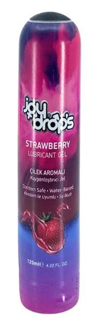 Joy Drops Su Bazlı Çilekli Kayganlaştırıcı Jel 125 ml