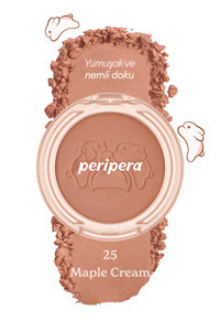 Peripera Pure Blushed Sunshine Cheek 25 Maple Cream Doğal Toz Allık
