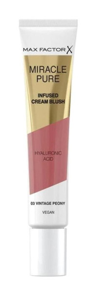 Max Factor Miracle Pure 03 Peony Işıltılı Krem Allık