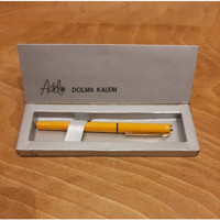 Adel 810 Kartuşlu-Pistonlu Doldurulabilir Sarı Dolma Kalem