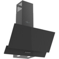 Gl General GLD 003S 100 W 650 m³ Emiş Gücü 60 cm Cam Karbon Filtreli Bacalı Duvar Tipi Davlumbaz Siyah