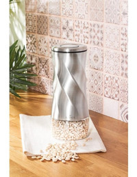 Karaca Tottori Silindir Cam-Metal Saklama Kabı 1.25 lt