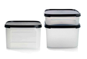Tupperware Modüler Dikdörtgen Plastik Saklama Kabı 6x1.2 lt-2x2.6 lt