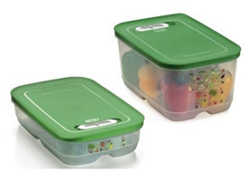 Tupperware Sera Dikdörtgen Plastik Saklama Kabı 4x1.8 lt-4.4 lt