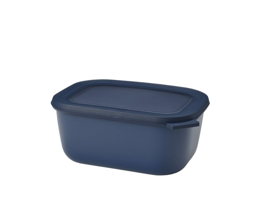 Mepal Multi Bowl Dikdörtgen Plastik Saklama Kabı 2x1.5 lt Lacivert