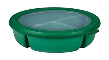 Mepal Bento Bowl Bölmeli Yuvarlak Plastik Saklama Kabı 2x1 lt