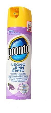 Pronto Classic Aerosol Lavanta Kokulu Ahşap Cilası 12x300 ml