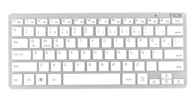 Inca Ibk-569bt Türkçe Q 78 Tuşlu Gri Klavye