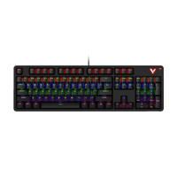 Rapoo V500Pro İngilizce Q RGB 104 Tuşlu Kablolu Siyah Mekanik Gaming Klavye