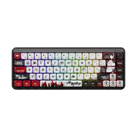 Akko Jin01 İngilizce Q RGB 68 Tuşlu Kablosuz Siyah Mekanik Gaming Klavye