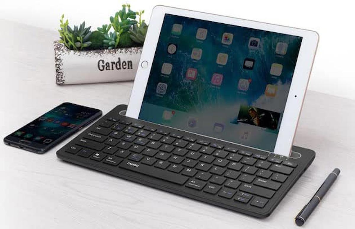 Coverzone K6100 İngilizce Q Kablosuz Siyah Klavye