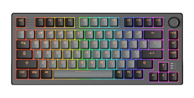Dareu EK75 Pro İngilizce Q RGB Kablosuz Siyah Mekanik Klavye