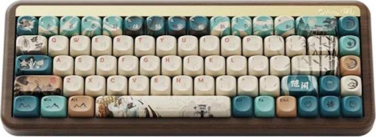 Akko Mu01 İngilizce Q RGB 68 Tuşlu Kablosuz Çok Renkli Mekanik Gaming Klavye