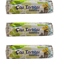 Canhome Battal Boy 75x90 cm Çöp Poşeti 3x10 Adet Mavi