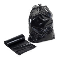 Nistabolje Endüstriyel Jumbo Boy 75x90 cm Çöp Poşeti 10x10 Adet Siyah