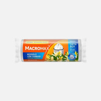 Macromax Ekonomik Hanımeli Kokulu Büzgülü Orta Boy 55x60 cm Çöp Poşeti 30 Adet Beyaz