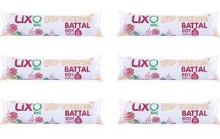 Lixo Battal Boy 75x90 cm Çöp Poşeti 6x10 Adet Mavi