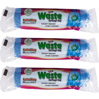 Sa Waste Battal Boy 75x90 cm Çöp Poşeti 3x10 Adet Mavi