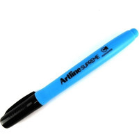 Artline Supreme Neon Mavi Kesik Uçlu Fosforlu Kalem