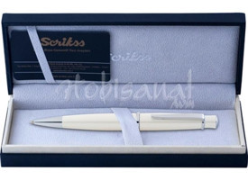 Scrikss 62 Metal Tek Renkli Siyah Tükenmez Kalem Seti