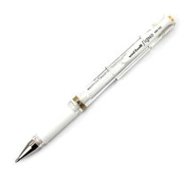 UNİ-BALL Uni Ball Um-153 Signo Broad Beyaz Roller Kalem (1,0MM)