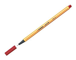 Stabilo Point 88 Fineliner Kalem 0.4 MM Koyu Kırmızı 88/50