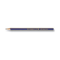 Faber-Castell 2'li Köşeli Siyah 5B Kurşun Kalem Seti