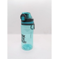 Vagonlife Vgn1003 Pipetli Mavi Plastik Okul Motivasyon Suluk 580 ml