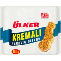 Ülker Kremalı Bisküvi 4x61 gr