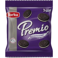Torku Premio Kakaolu-Kremalı Bisküvi 3x86 gr