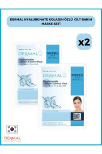 Dermal Hyaluronate Nemlendirici Kağıt Yüz Maskesi 2x23 gr