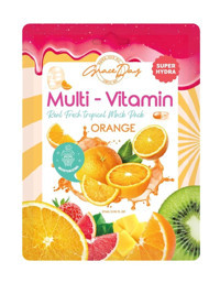 Grace Day Multi-Vitamin Orange Kağıt Yüz Maskesi 27 ml