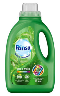 Rinso Aloe Vera Renkliler İçin Konsantre 25 Yıkama Sıvı Deterjan 1.5 lt