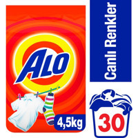 Alo Matik Renkliler İçin 30 Yıkama Toz Deterjan 4.5 kg