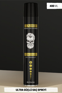 Bandido Black Islak Görünümlü Keratinli Ekstra Güçlü Saç Spreyi 400 ml