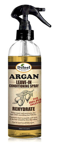 Difeel Rehydrate Islak Görünümlü Argan Yağlı Hafif Saç Spreyi 177 ml