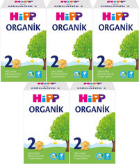 Hipp Tahılsız Organik Probiyotikli 2 Numara Devam Sütü 5x600 gr
