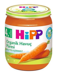 Hipp Laktozsuz Tahılsız Glutensiz Organik Sebzeli Kavanoz Maması 12x125 gr